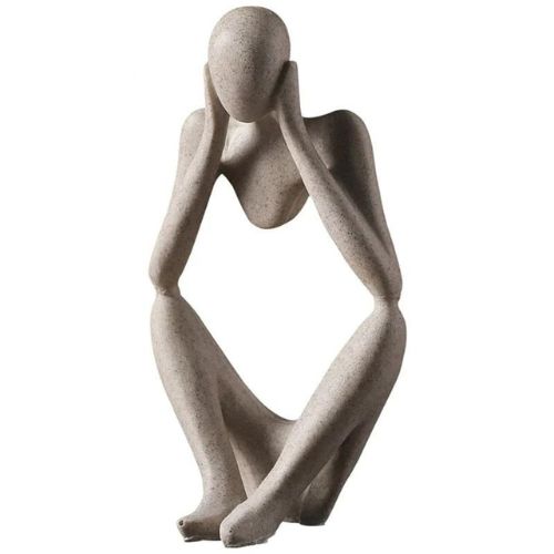 Abstract Thinker Statue