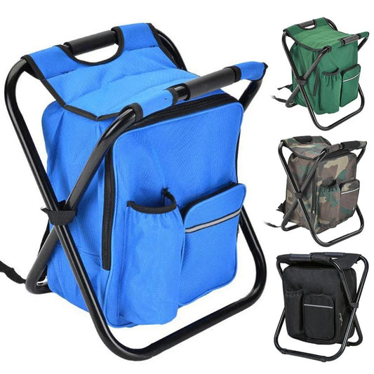 Camping Backpack with Cooler and Seat