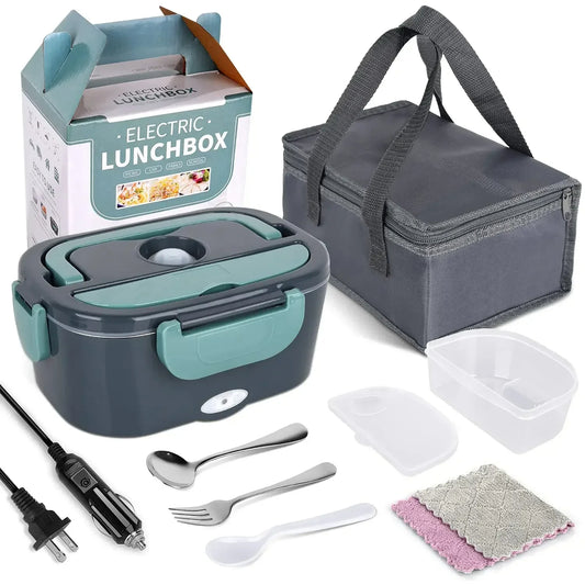 Portable Electric Heating Lunch Box with Car Adapter