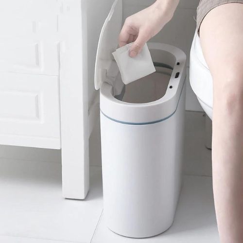 Bathroom Smart Trash Bin