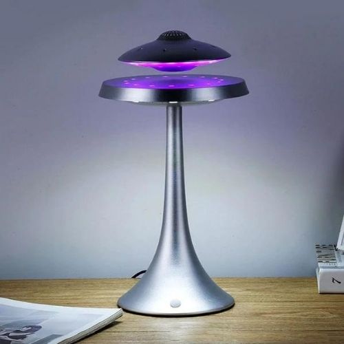 Magnetic Levitating UFO Bluetooth Speaker with LED Lamp