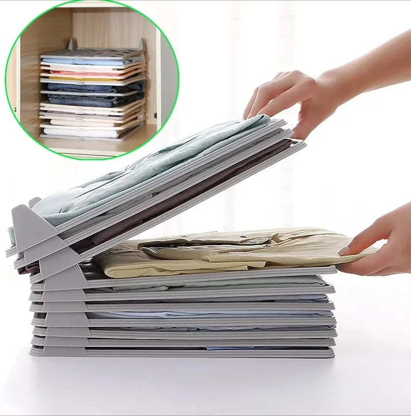 Space Saving Clothes Organizer Board