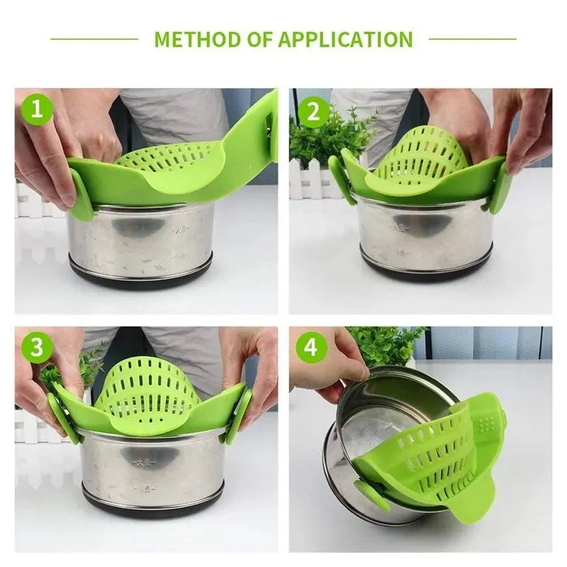 Silicone Pot Strainer