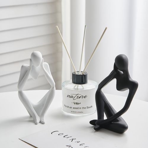 Abstract Thinker Statue