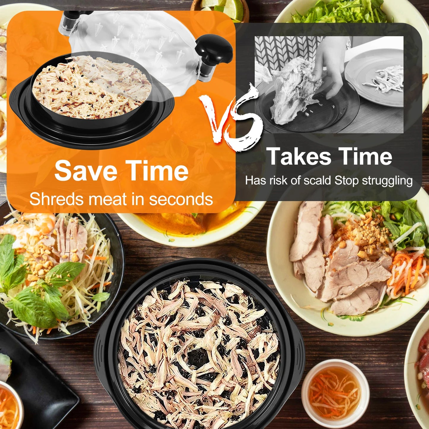 Bear Claw Meat Shredder for Pulled Pork and Chicken