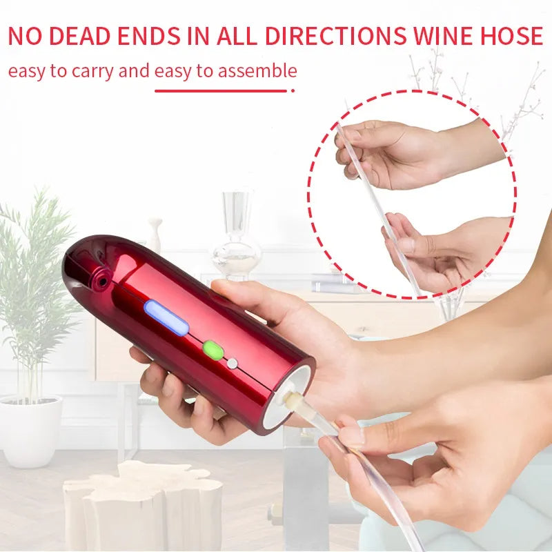 One-Touch Electric Wine Aerator and Dispenser
