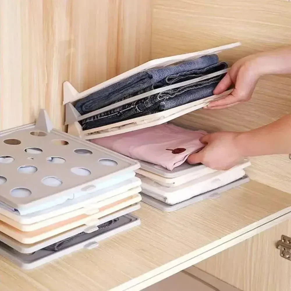 Space Saving Clothes Organizer Board