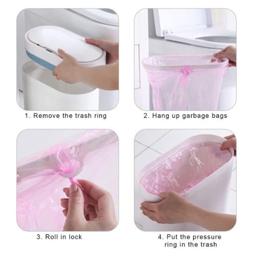 Bathroom Smart Trash Bin