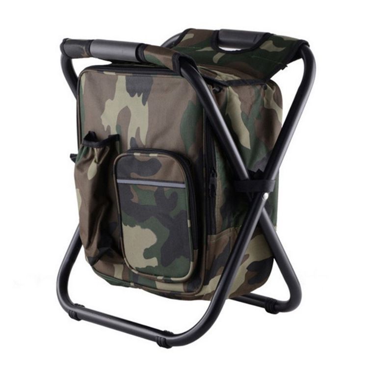 Camping Backpack with Cooler and Seat